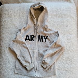 Vintage 90's US Army PT Zip-up Hoodie